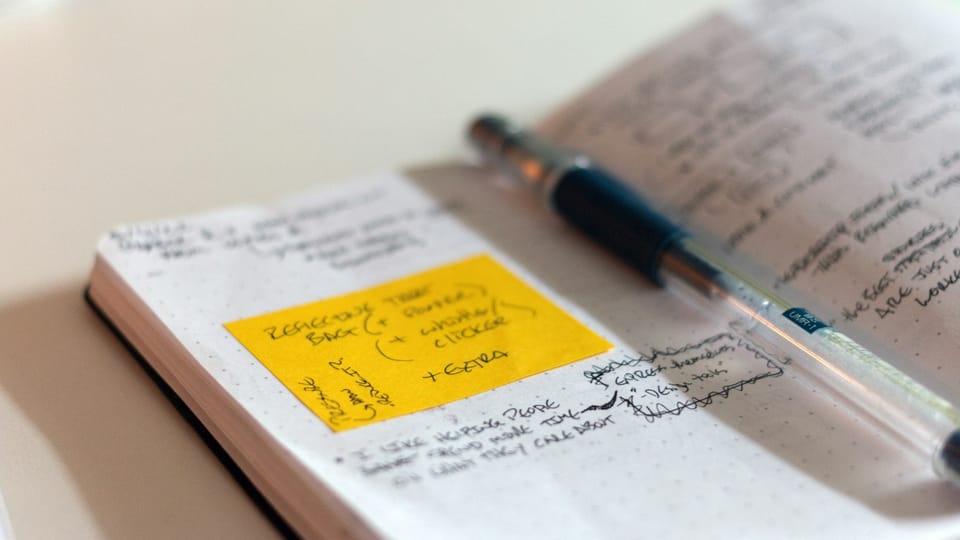 No.002 - Paper Tablet, Cultivating Satisfaction, "A Plan is not a strategy"