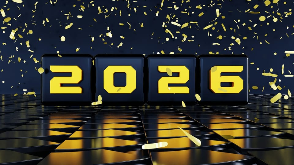Happy New Year! Hello 2026.